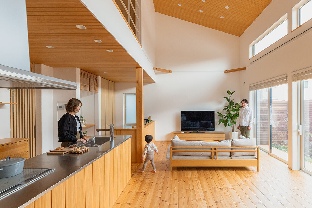 山下ホーム 【富山市/42.6坪/吹き抜け】家族の時間と一人の時間、両方をバランスよく満喫する住まいの建築実例画像3