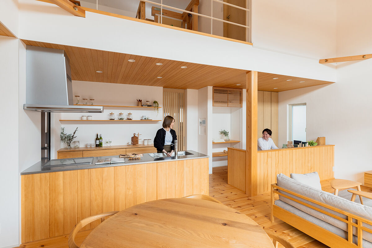 山下ホーム 【富山市/42.6坪/吹き抜け】家族の時間と一人の時間、両方をバランスよく満喫する住まいの建築実例画像5