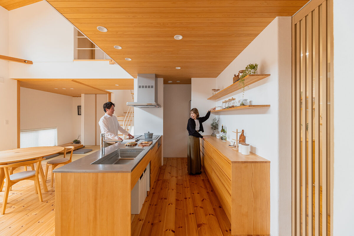 山下ホーム 【富山市/42.6坪/吹き抜け】家族の時間と一人の時間、両方をバランスよく満喫する住まいの建築実例画像6