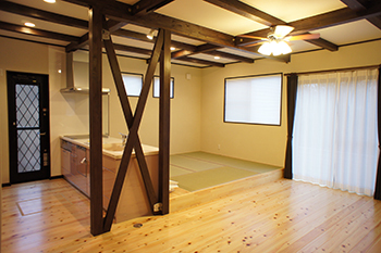 木のぬくもりアシストホーム 【コミコミ2000万円/長期優良住宅/間取り図有】開放的なLDKと収納充実で暮らしやすい、安心＆快適な住まいの建築実例画像2