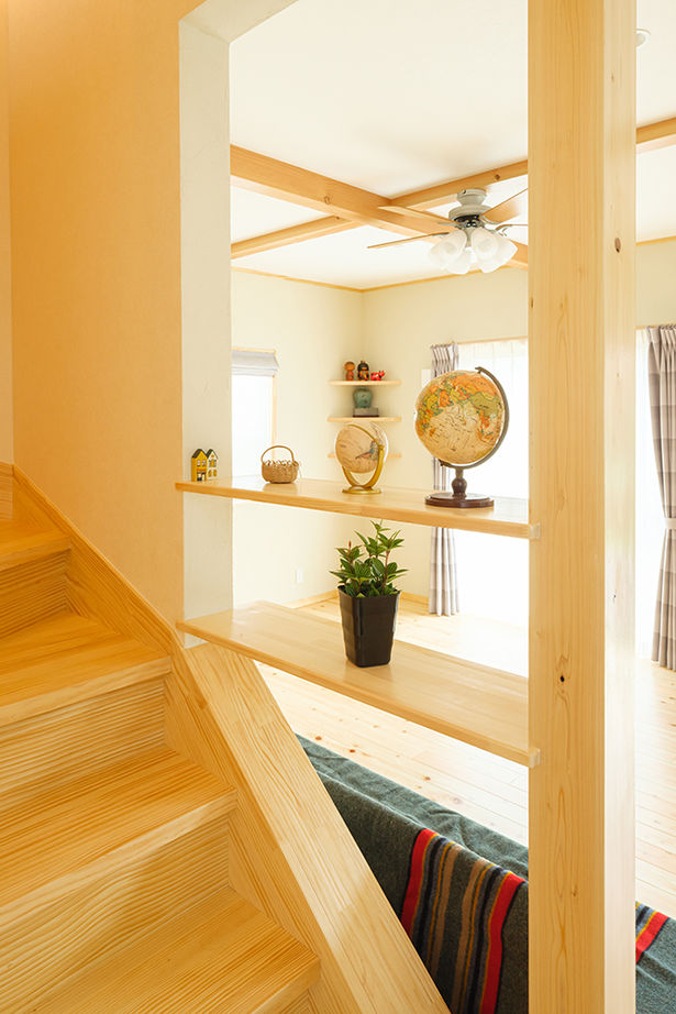 木のぬくもりアシストホーム 【2000万円/自然素材/間取図有】さらさら・ぬくぬく調湿するヒツジ断熱材を採用したヒノキの家の建築実例画像6