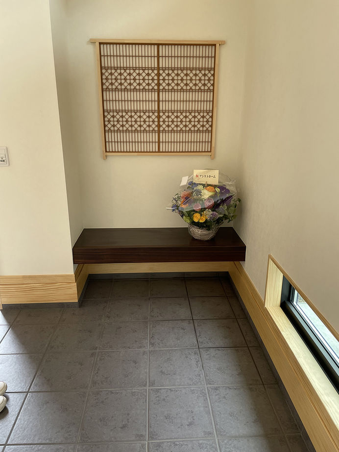 木のぬくもりアシストホーム 【3000万円台/平屋/間取り図有/国産ひのき】LDKを囲んだ回遊動線にこだわった、生活しやすい自然素材の家の建築実例画像9