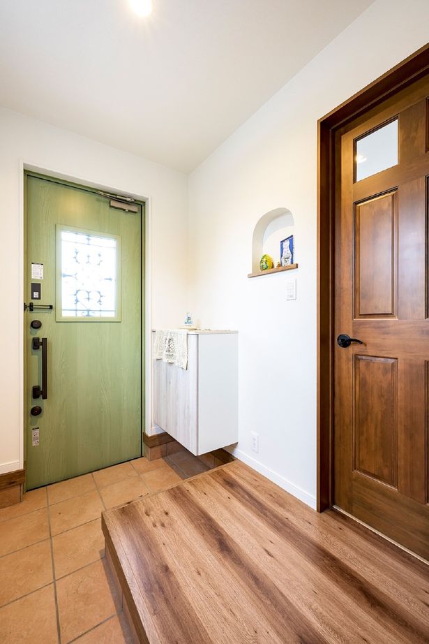 カシワ建設 【輸入住宅】南プロヴァンス風の外観が可愛らしい収納力のある輸入住宅の建築実例画像2