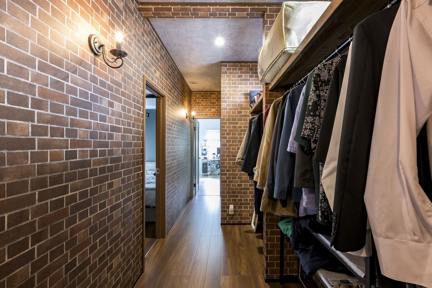 カシワ建設 【輸入住宅】1つの家で様々なテイストが楽しめる平屋の建築実例画像8