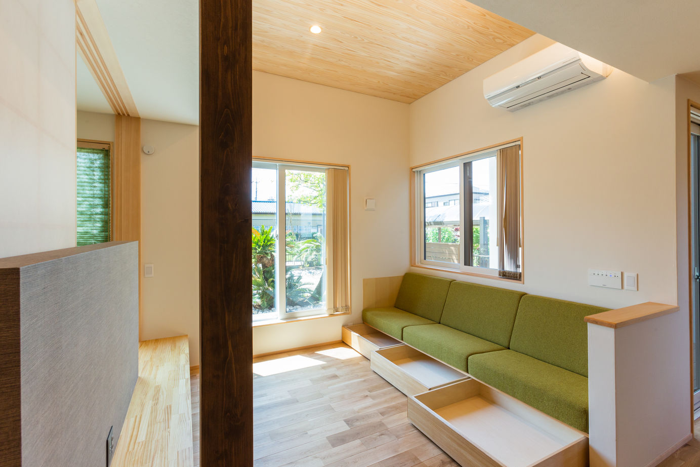 日建ホーム（我孫子・柏・松戸・流山） 【3000万円台|40坪台|間取り】リゾートを思わせる空中テラスや、庭園を楽しむ小上がりなど毎日を楽しめる家の建築実例画像5