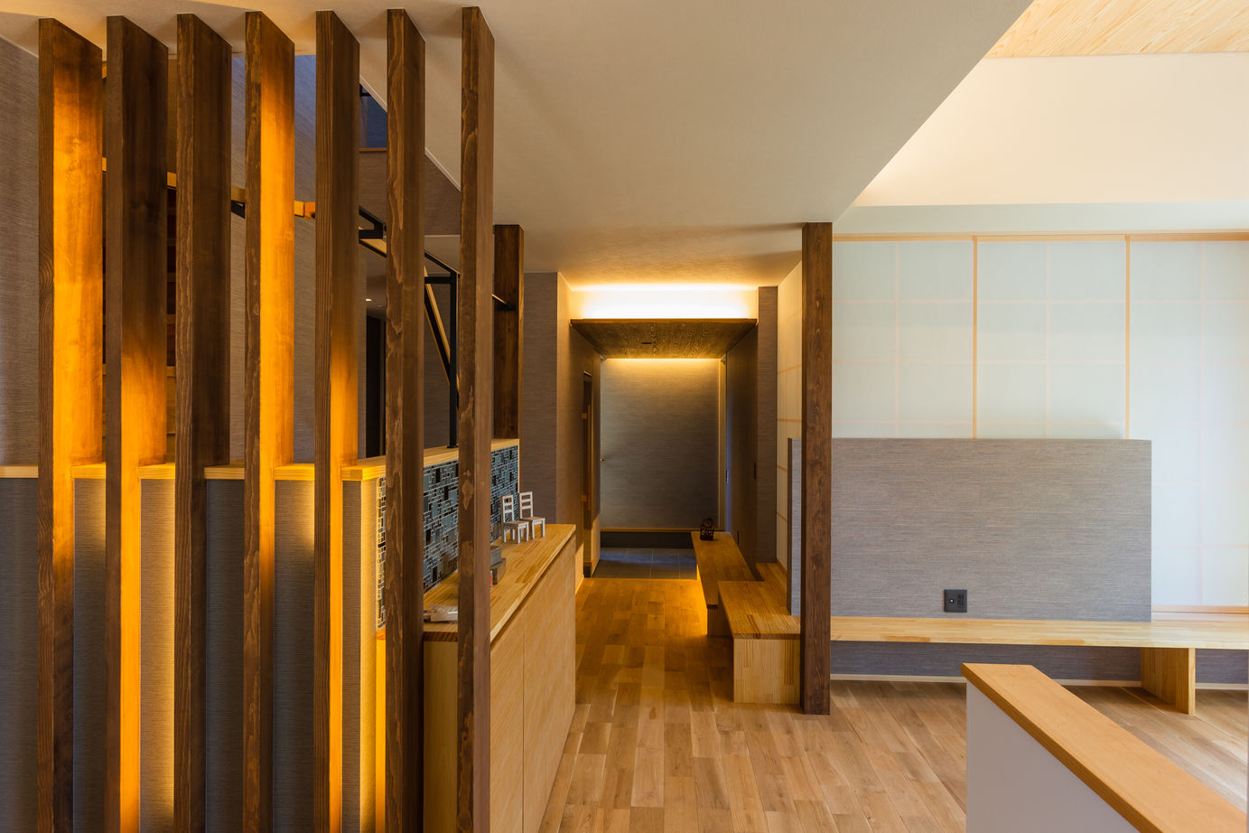 日建ホーム（我孫子・柏・松戸・流山） 【3000万円台|40坪台|間取り】リゾートを思わせる空中テラスや、庭園を楽しむ小上がりなど毎日を楽しめる家の建築実例画像6