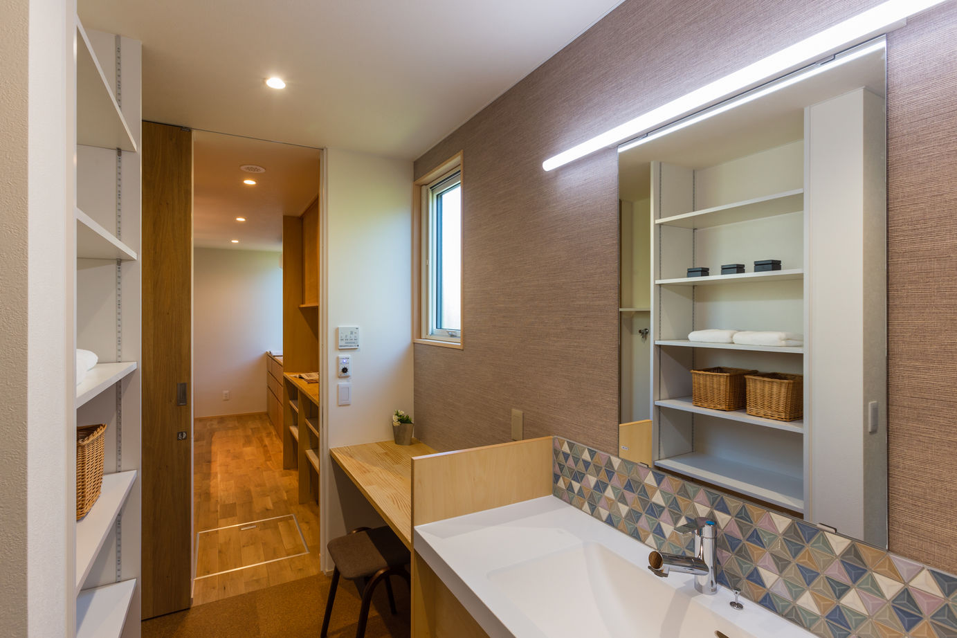 日建ホーム（我孫子・柏・松戸・流山） 【3000万円台|40坪台|間取り】リゾートを思わせる空中テラスや、庭園を楽しむ小上がりなど毎日を楽しめる家の建築実例画像7