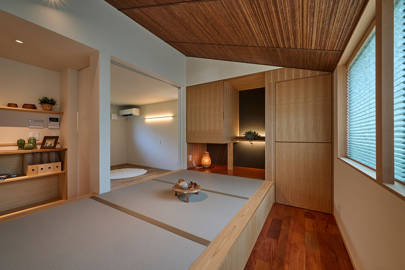 日建ホーム（我孫子・柏・松戸・流山） 【3800万円／47.4坪／間取り／ガレージハウス】ガレージと和モダン空間が叶える、ふたりのための住まいの建築実例画像3