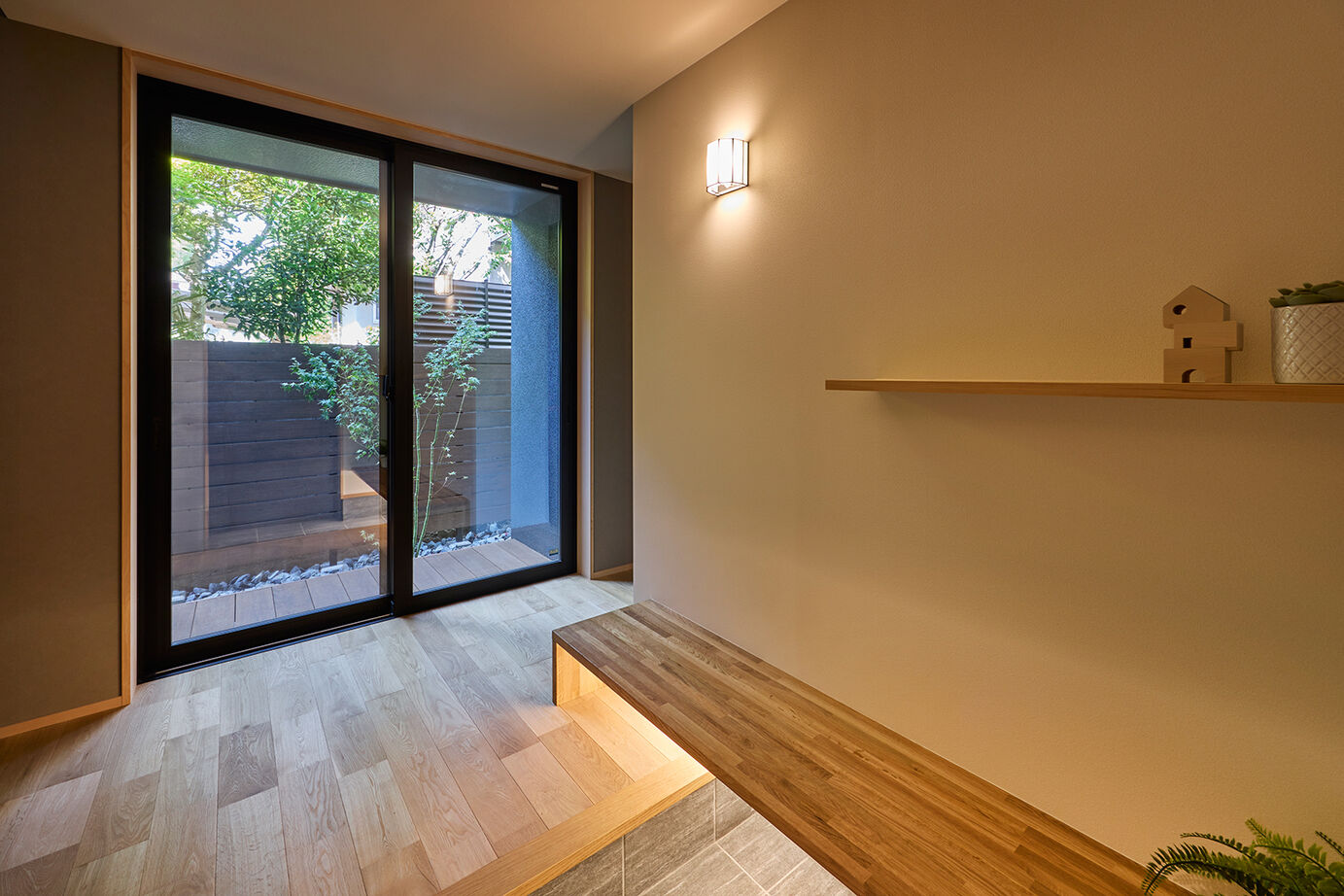 日建ホーム（我孫子・柏・松戸・流山） 【3800万円／47.4坪／間取り／ガレージハウス】ガレージと和モダン空間が叶える、ふたりのための住まいの建築実例画像9