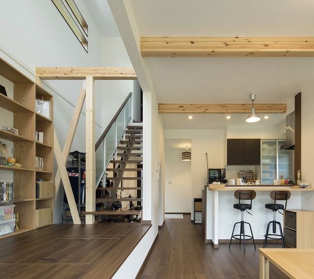 アルルホームズ 【1500万円～】コンパクト｜約30坪｜DIYなど趣味を愉しめる土間がある住まいの建築実例画像4