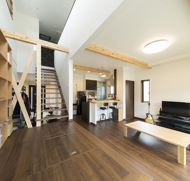 アルルホームズ 【1500万円～】コンパクト｜約30坪｜DIYなど趣味を愉しめる土間がある住まいの建築実例画像7