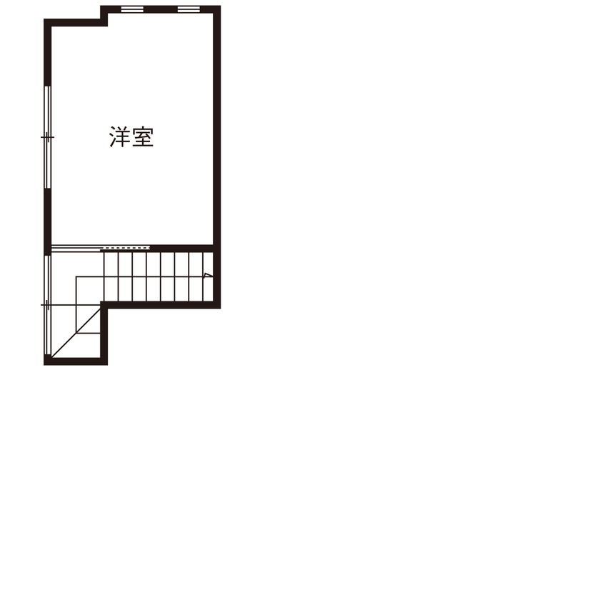 カスタムエージェント 【間取図有／2100万円／6.2帖の中2階／土間のある玄関】たっぷり収納と家事ラク動線で、家族の夢が育つ家の間取り図（4LDK+夢空間2室）中2階