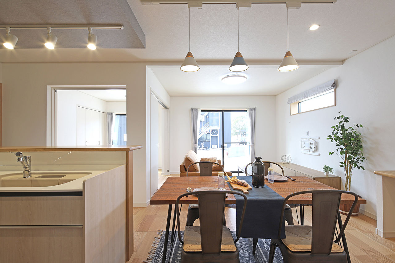 パシフィック・ホーム&リノベーション/岡田建設 【3000万円以下/40坪以下/子ども２人】家事も子育ても楽しく、ゆとりをもって。家族の未来を育む住まいの建築実例画像4