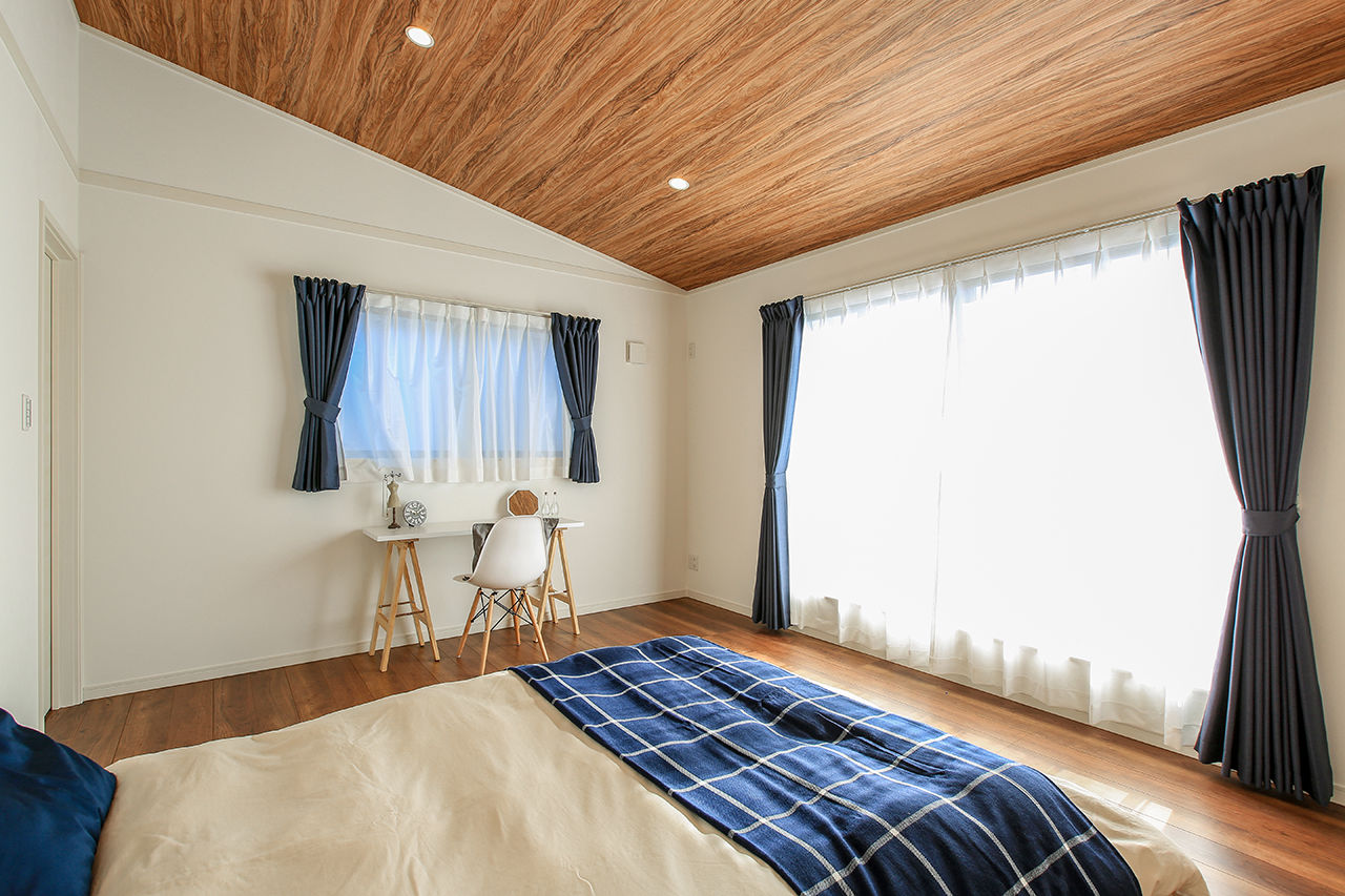 パシフィック・ホーム&リノベーション/岡田建設 【岡崎市/3000万円以下/ガレージ】吹抜キッチンとスキップフロアで家族がつながる家の建築実例画像9