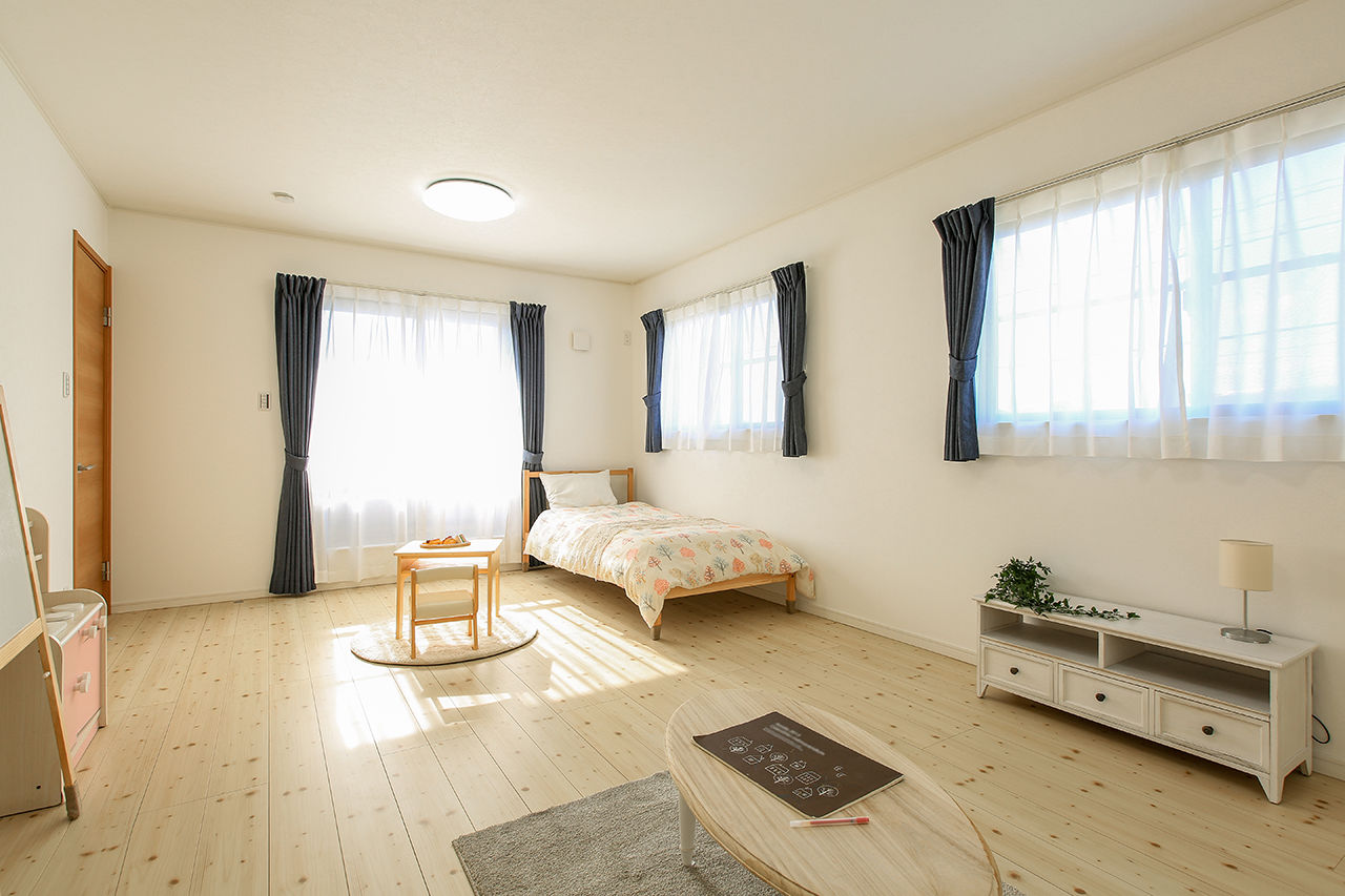 パシフィック・ホーム&リノベーション/岡田建設 【岡崎市/3000万円以下/ガレージ】吹抜キッチンとスキップフロアで家族がつながる家の建築実例画像10