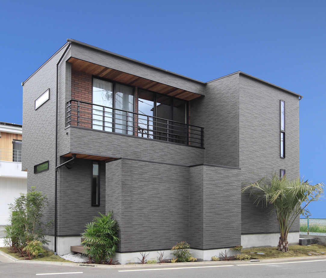 匠技建 【国分寺市/2000万円台/30坪台/全館空調/間取り図】吹き抜けリビングとプライベートなウッドデッキを繋ぐ家の建築実例画像