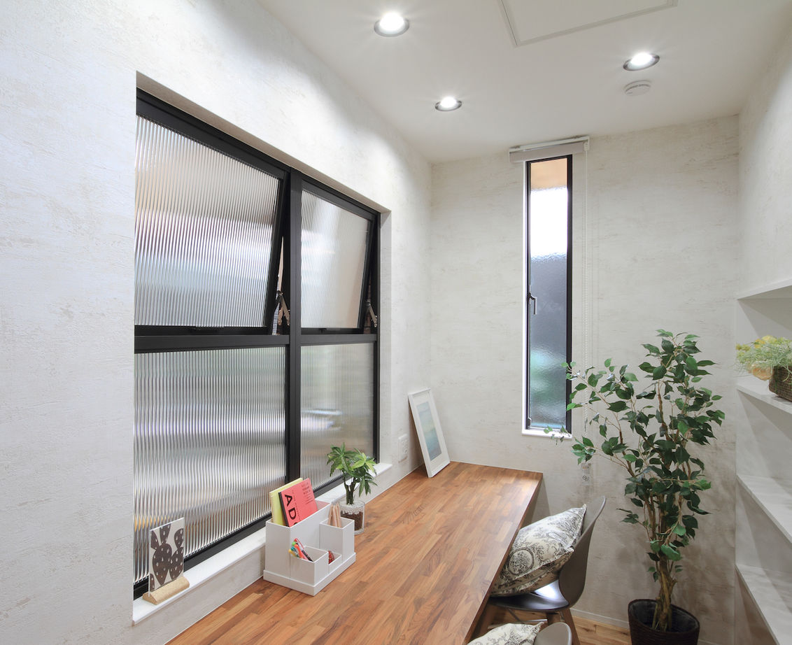 匠技建 【国分寺市/2000万円台/30坪台/全館空調/間取り図】吹き抜けリビングとプライベートなウッドデッキを繋ぐ家の建築実例画像6