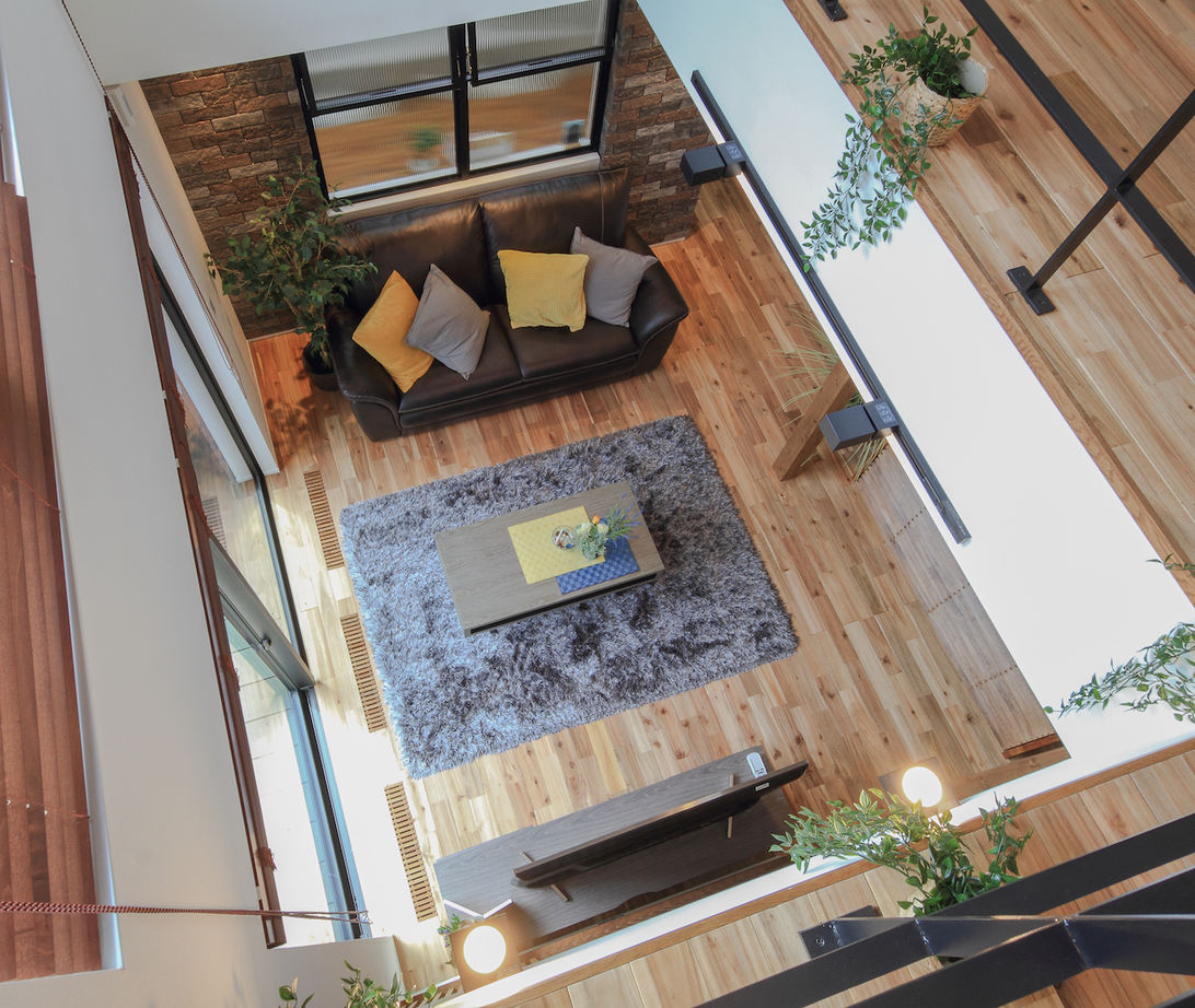 匠技建 【国分寺市/2000万円台/30坪台/全館空調/間取り図】吹き抜けリビングとプライベートなウッドデッキを繋ぐ家の建築実例画像7