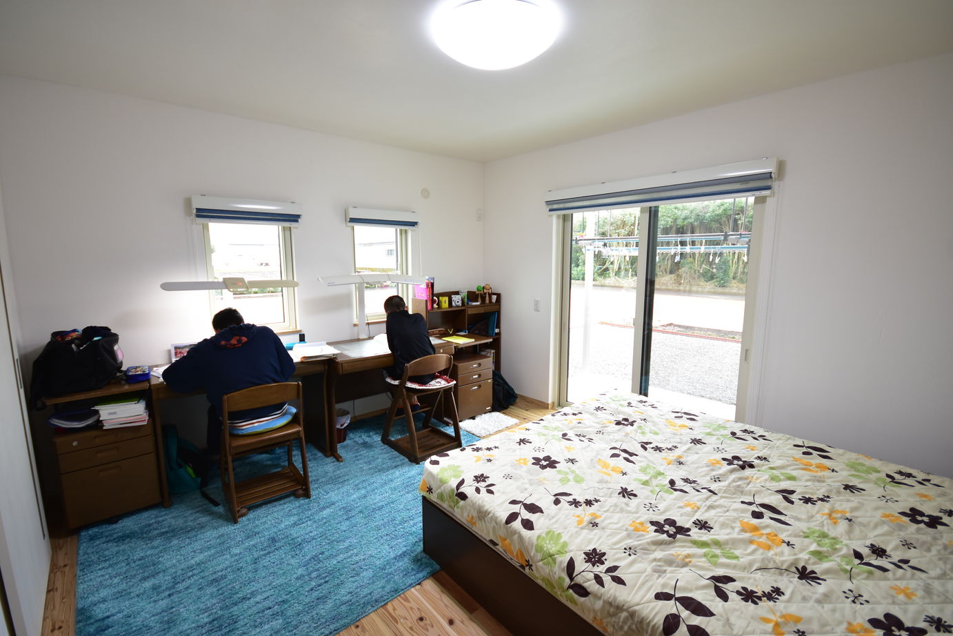 丸和建設 【鹿屋市 平屋】33.31坪（110.13m2）　タイルデッキと車・バイク用ガレージがある家の建築実例画像7