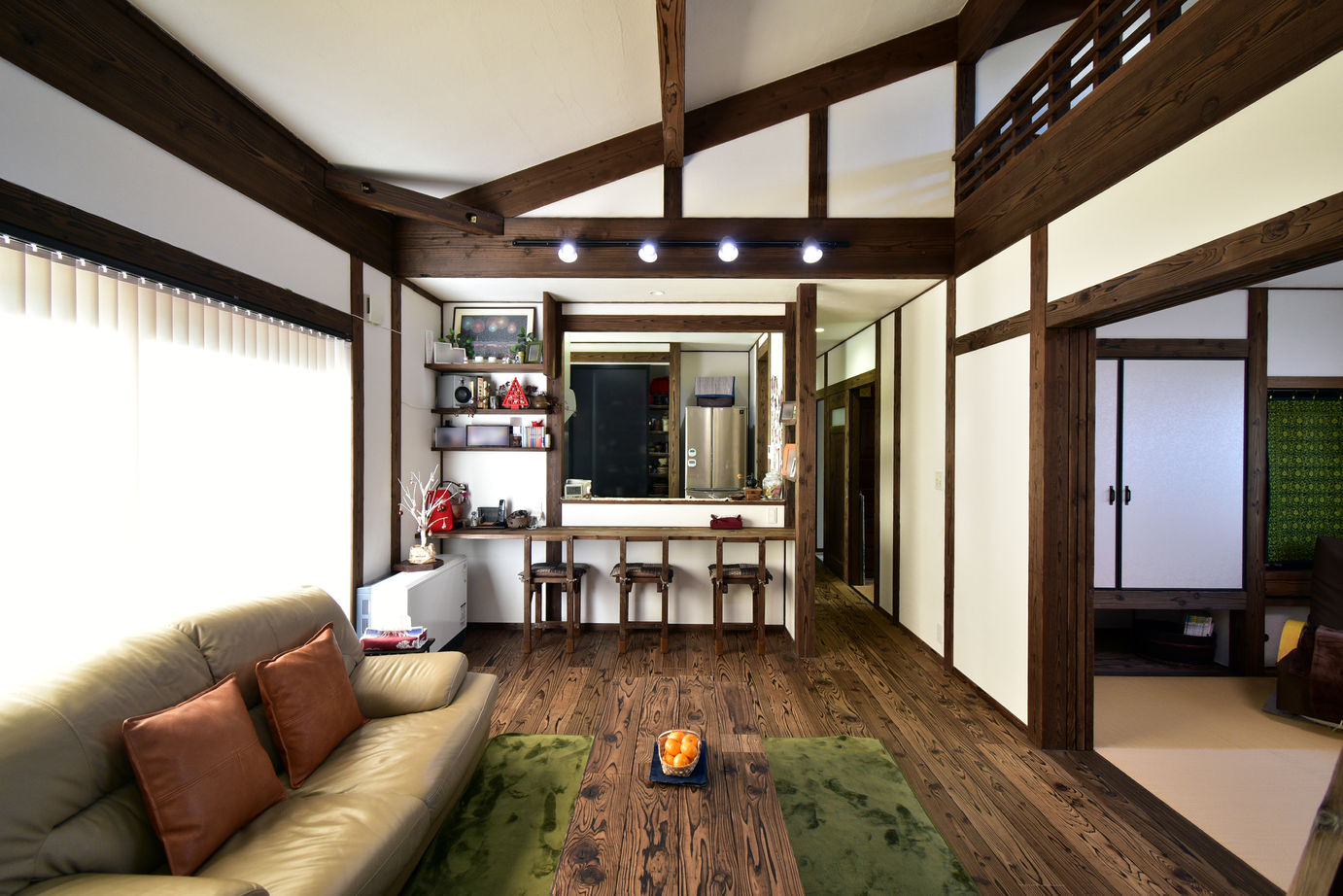 丸和建設 【霧島市 ロフト付き平屋】30.74坪（101.64m2）　ロフトと和室がある真壁工法の家の建築実例画像3