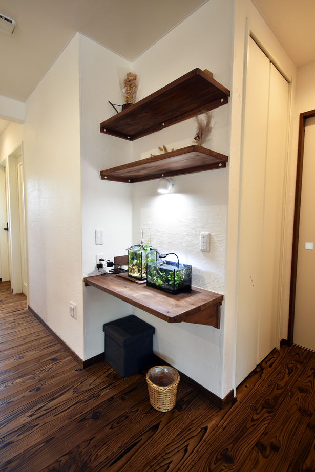 丸和建設 【鹿児島市 平屋】28.77坪（95.12m2）　黒い音響熟成木材を使った、小上がり和室のある家の建築実例画像7