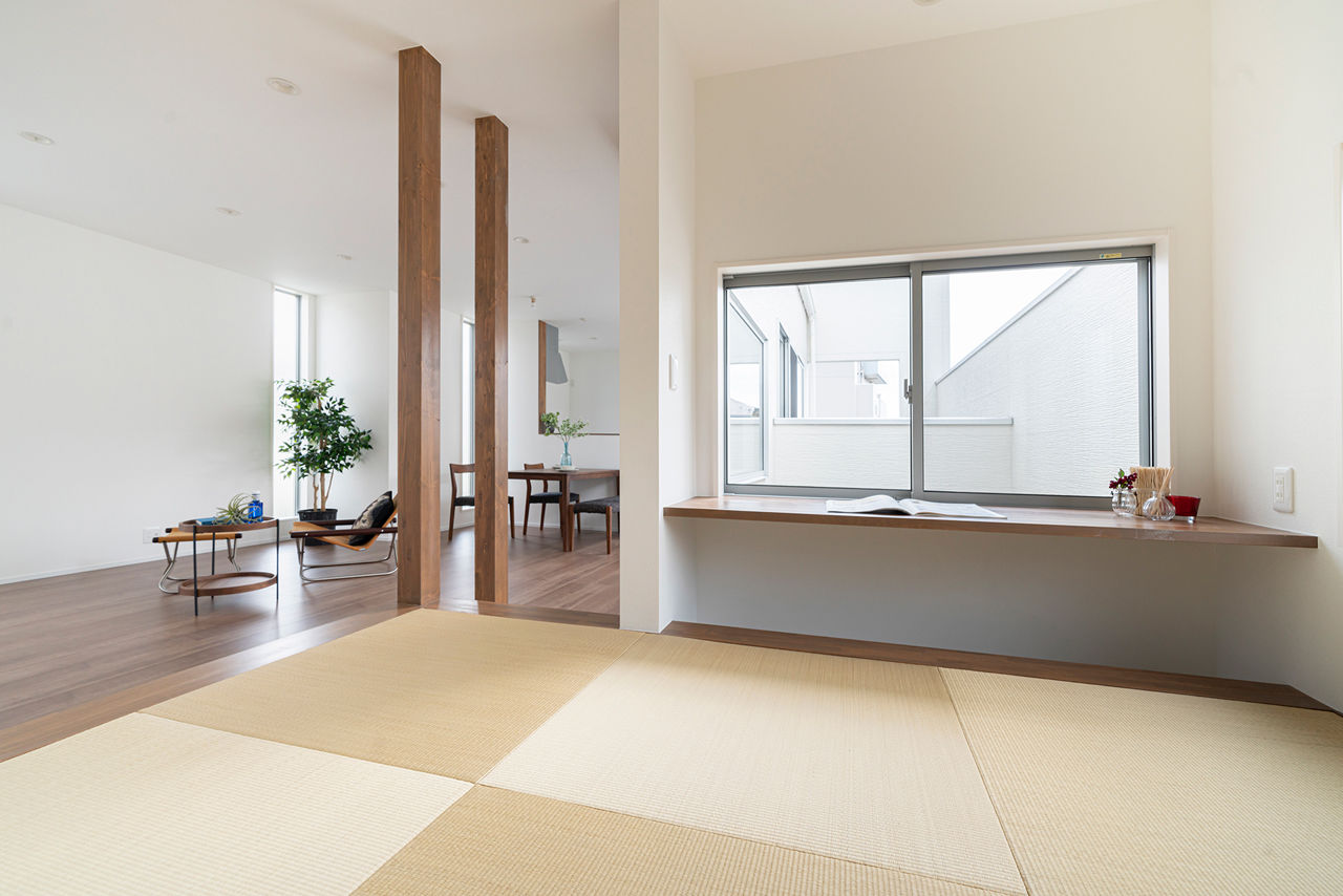 サブライムホーム（SUBLIME HOME） 【本体価格1400万円/間取図あり】インナーガレージのある４LDK。明るく開放的な2階リビングが心地よいの建築実例画像5