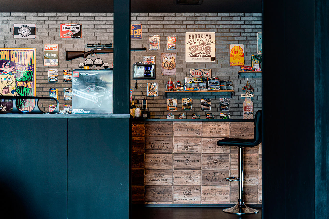 サブライムホーム（SUBLIME HOME） 【本体価格2100万円/間取図あり】ビルトインガレージの奥は趣味の空間。家族、友人と楽しむガレージハウスの建築実例画像10