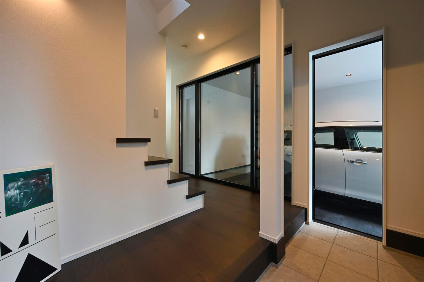 サブライムホーム（SUBLIME HOME） 【本体価格2857万円/間取図あり】ホテルライクなビルトインガレージのある3階建て。狭小地でも開放的に！の建築実例画像15