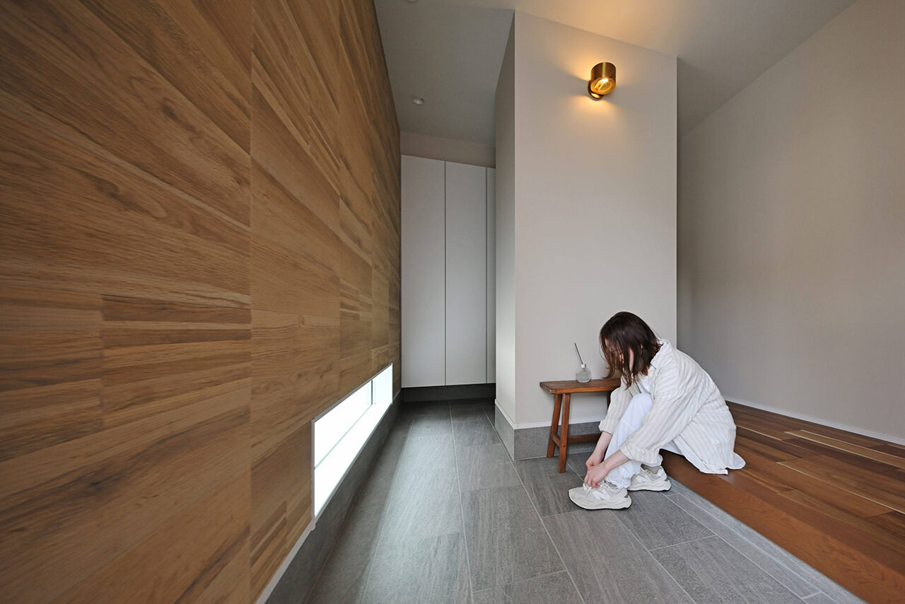 サブライムホーム（SUBLIME HOME） 【本体価格3188万円/間取図あり】ホワイトタイルが美しいビルトインガレージハウス。陽がいっぱいの2階LDKの建築実例画像9