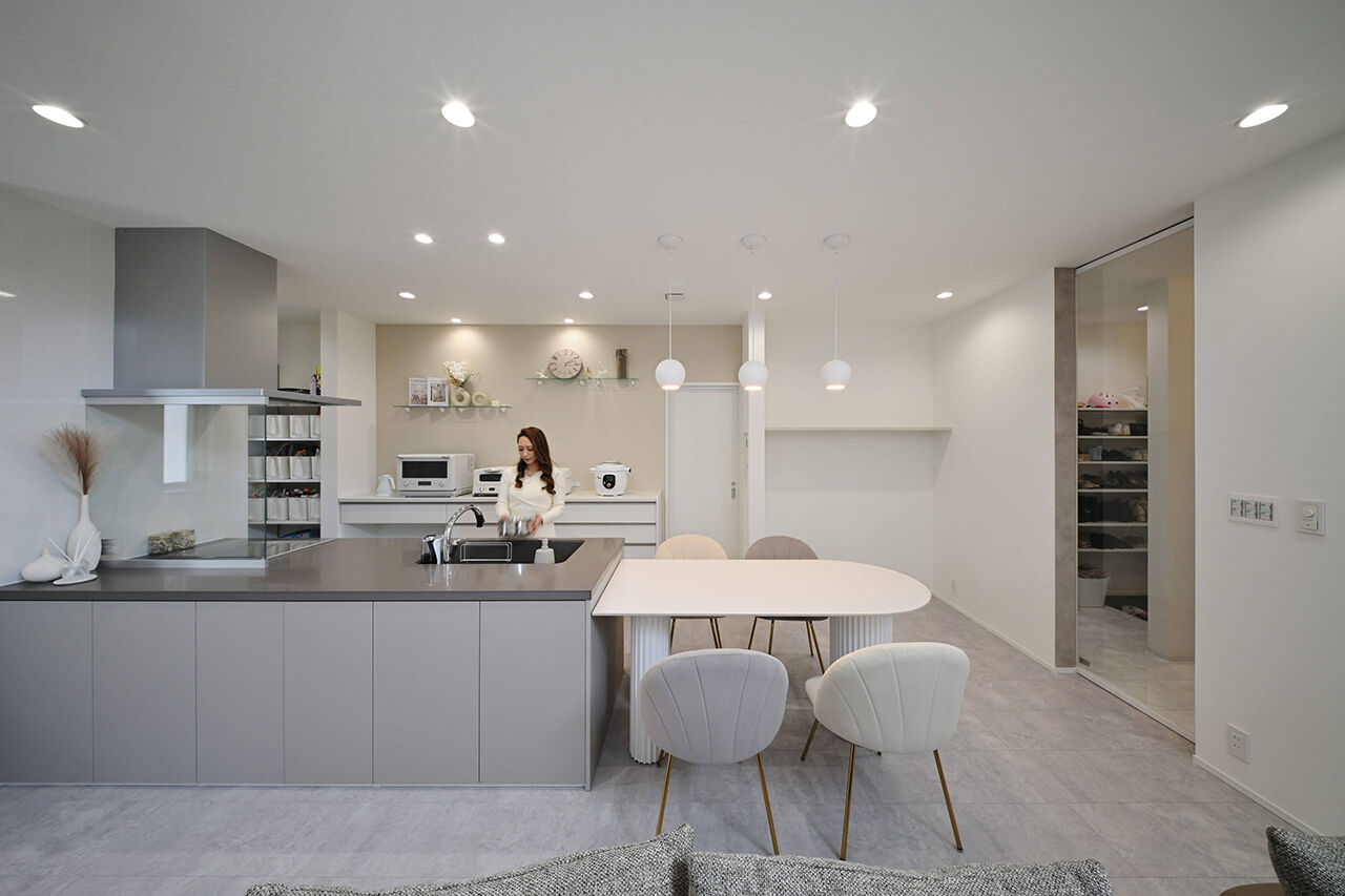 サブライムホーム（SUBLIME HOME） 【本体価格2998万円/間取図あり】「白の魔法」で上質な暮らし。機能性と美しさを両立する理想的な住まいの建築実例画像2