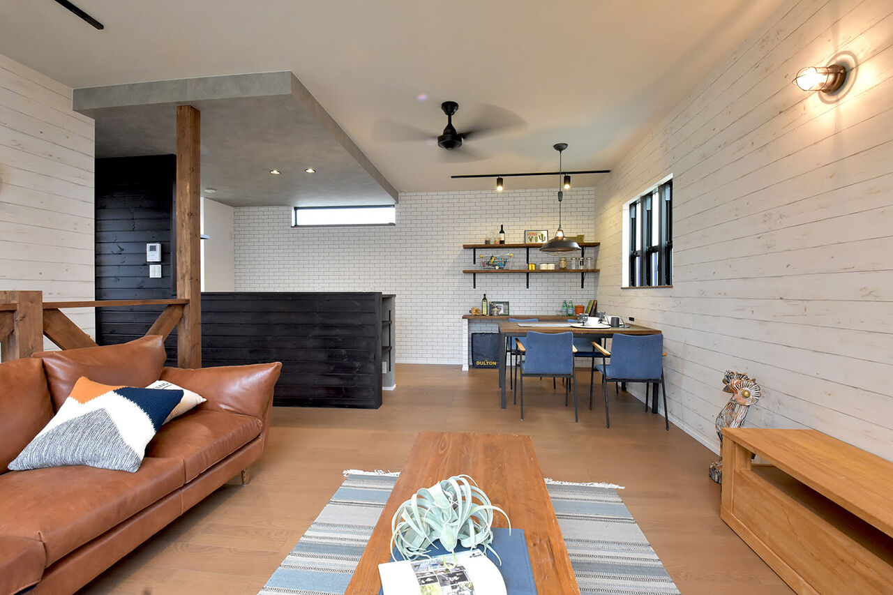 サブライムホーム（SUBLIME HOME） 【本体価格1990万円/間取図あり】遊びゴコロを暮らしの彩りに！自由を楽しむ大人のカリフォルニアスタイルの建築実例画像2