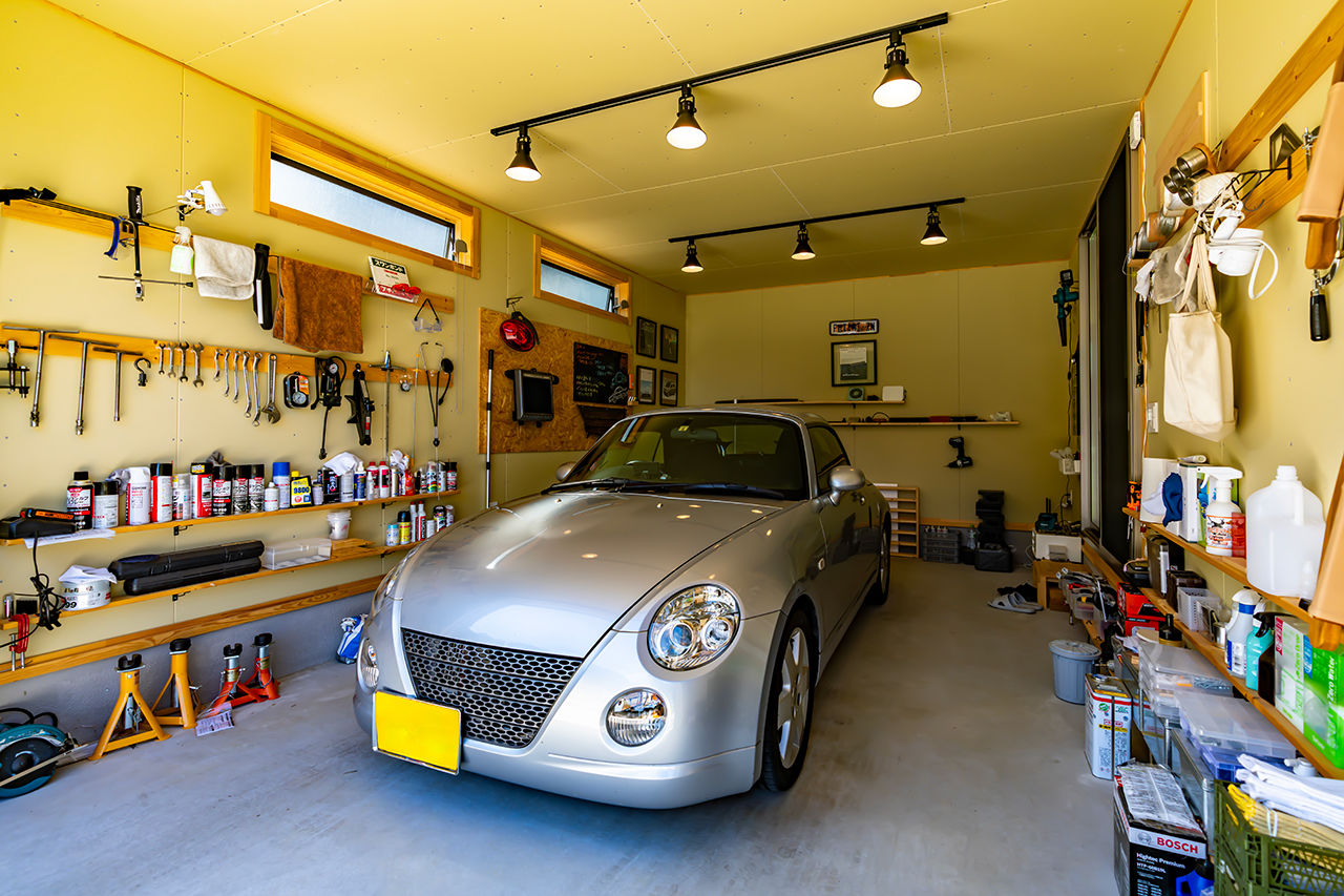 村越建設／BinO東三河 【豊田市｜1000万円台後半×25坪×平屋】LDKからいつでも愛車を眺められるビルトインガレージのある住まいの建築実例画像6