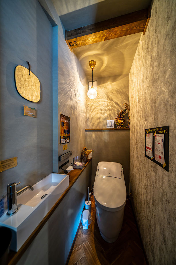 村越建設／BinO東三河 【蒲郡市｜1000万円台×32坪×スキップフロア】モデルハウスの間取り?開放感をベースに叶えた店舗兼用住宅の建築実例画像4