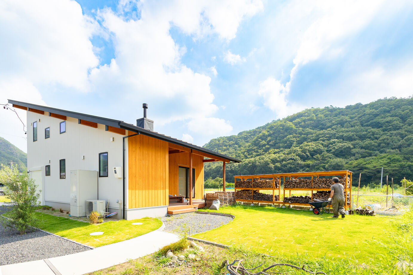 村越建設／BinO東三河 【1500～2000万円/30坪台/間取り有/愛知県】大自然に囲まれてキャンプ気分を十分に味わえる家の建築実例画像2