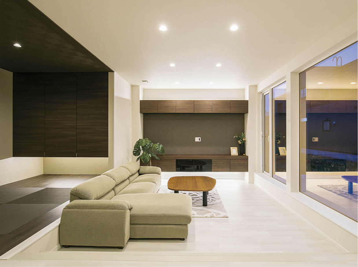 アーキテックプランニング 【2500～2999万円/間取図有/4LDK】「性能×デザイン」が冴える家　高品質で快適な標準仕様の建築実例画像1