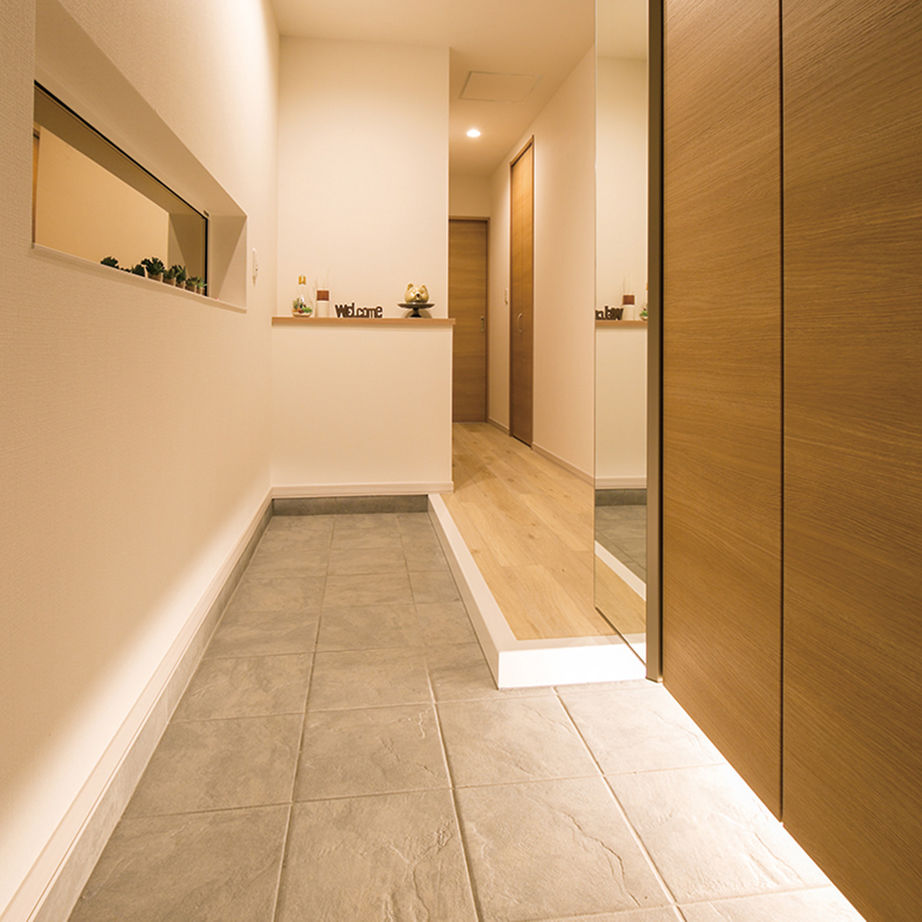 アーキテックプランニング 【1964万円/間取図有/4LDK】開放的な吹抜けリビング、機能性、デザイン性に優れたキッチンの建築実例画像9