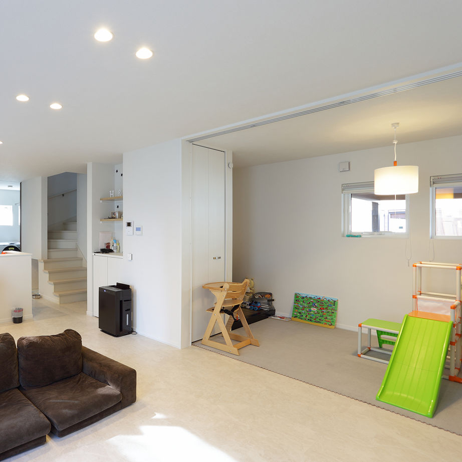 アーキテックプランニング 【1500万円～2000万円/間取図有/4LDK/35.5坪】20代で建てた家、ペットと暮らす家、収納豊富、全室床暖房の建築実例画像3