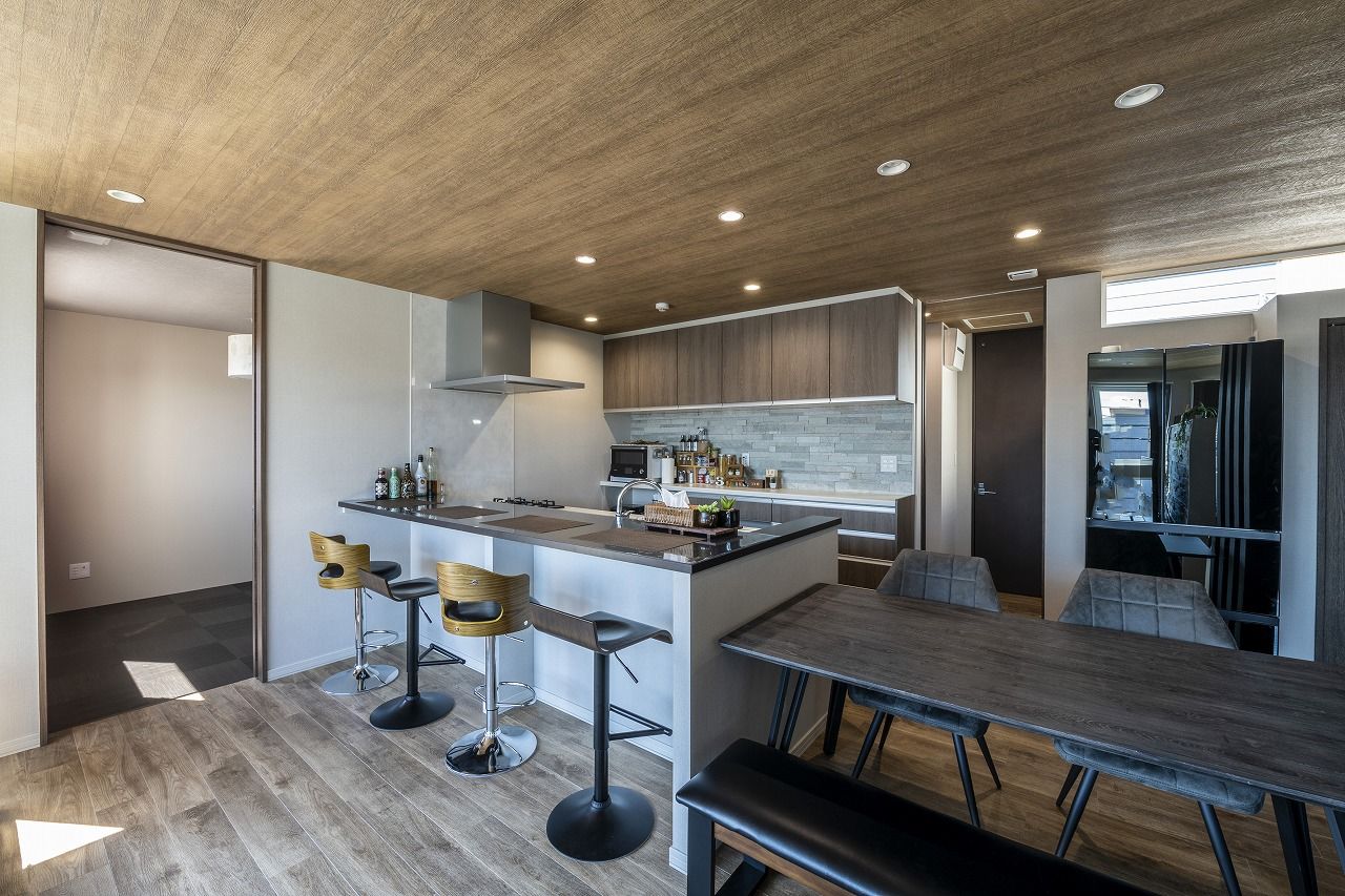 アーキテックプランニング 【3000万円台前半/間取図有】個性を活かした隣居スタイル二世帯住宅。ランニングコストも大満足の家の建築実例画像9