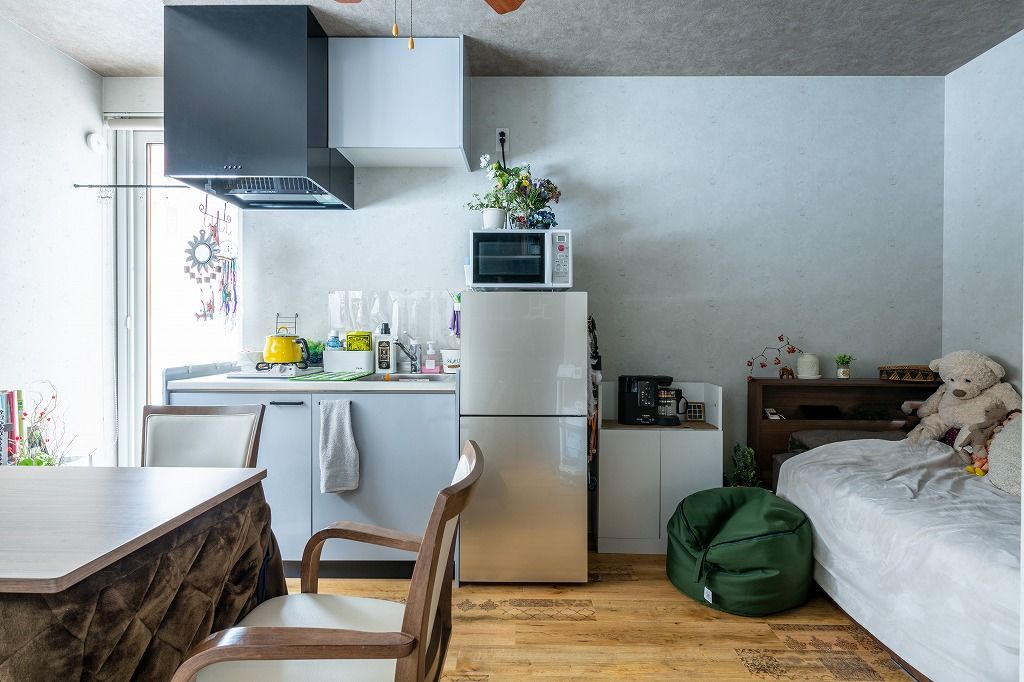 アーキテックプランニング 【2000～2499万円/間取図有/5LDK/二世帯住宅】ハイ天井やスキップフロア、6人で暮らす程よい距離感の住まいの建築実例画像6