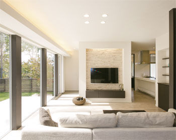 アーキテックプランニング 【2500～3000万円】緑の景観を存分に取り込む家　憩いの空間を随所にプランの建築実例画像2