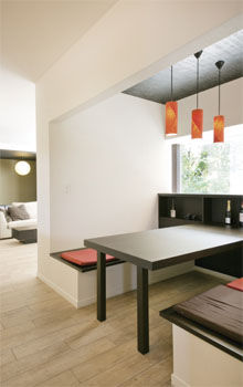 アーキテックプランニング 【2500～3000万円】緑の景観を存分に取り込む家　憩いの空間を随所にプランの建築実例画像3