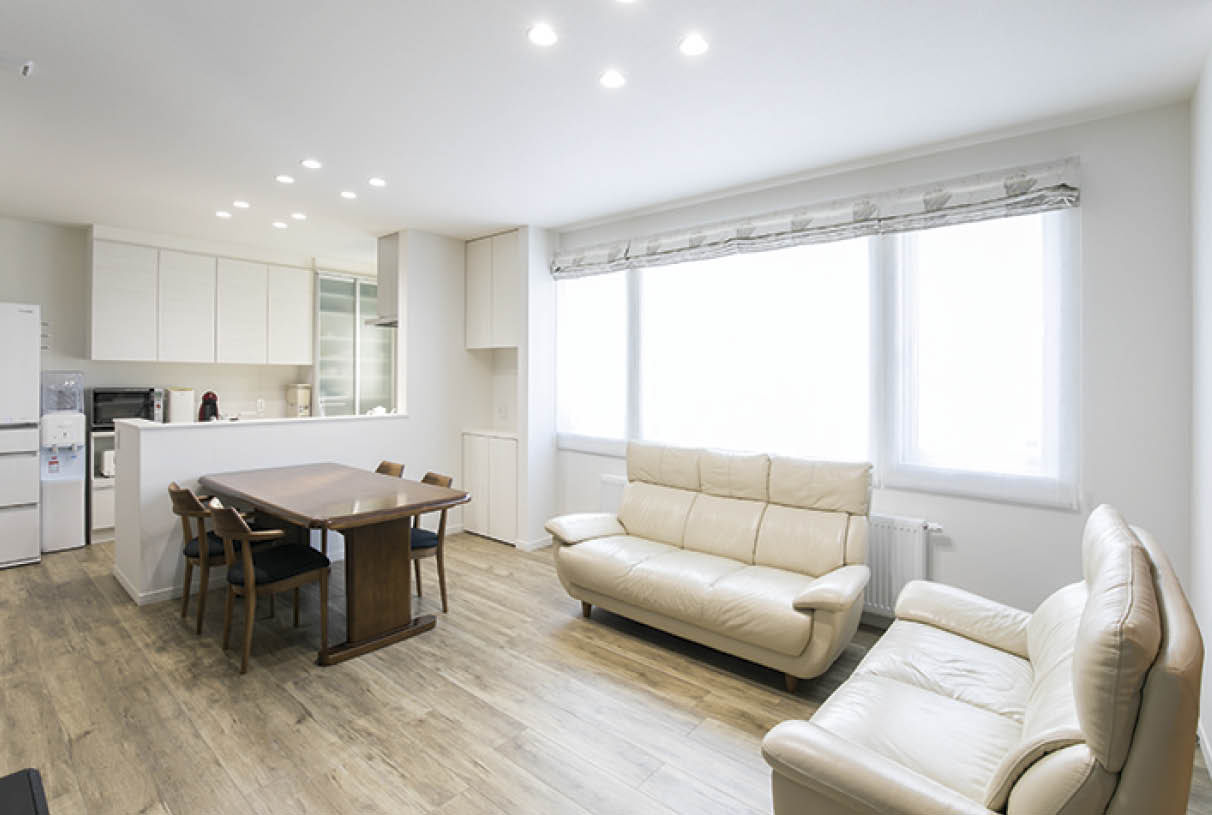 アーキテックプランニング 【3000万円～3500万円/二世帯住宅】 玄関は一緒。生活リズムを考え、上下階で住み分けた心地良い住まいの建築実例画像4