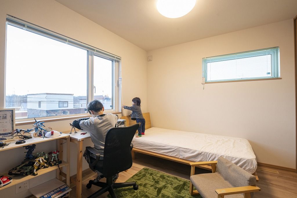 アーキテックプランニング 【2500～2999万円/間取図有/5LDK】カラーセレクトにこだわった、建替えで実現した二世帯住宅の建築実例画像10