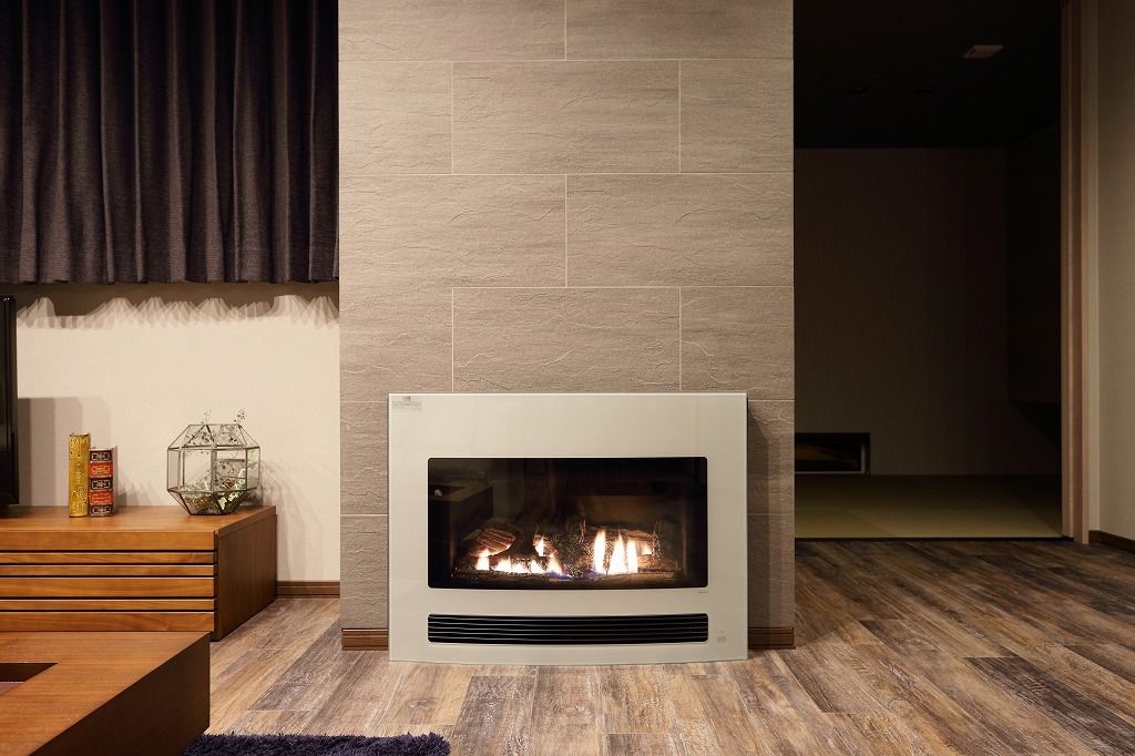 アーキテックプランニング 【2500～2999万円/間取図有/4LDK】暖炉風のストーブやデザイン和室、高級感を感じる空間の建築実例画像7