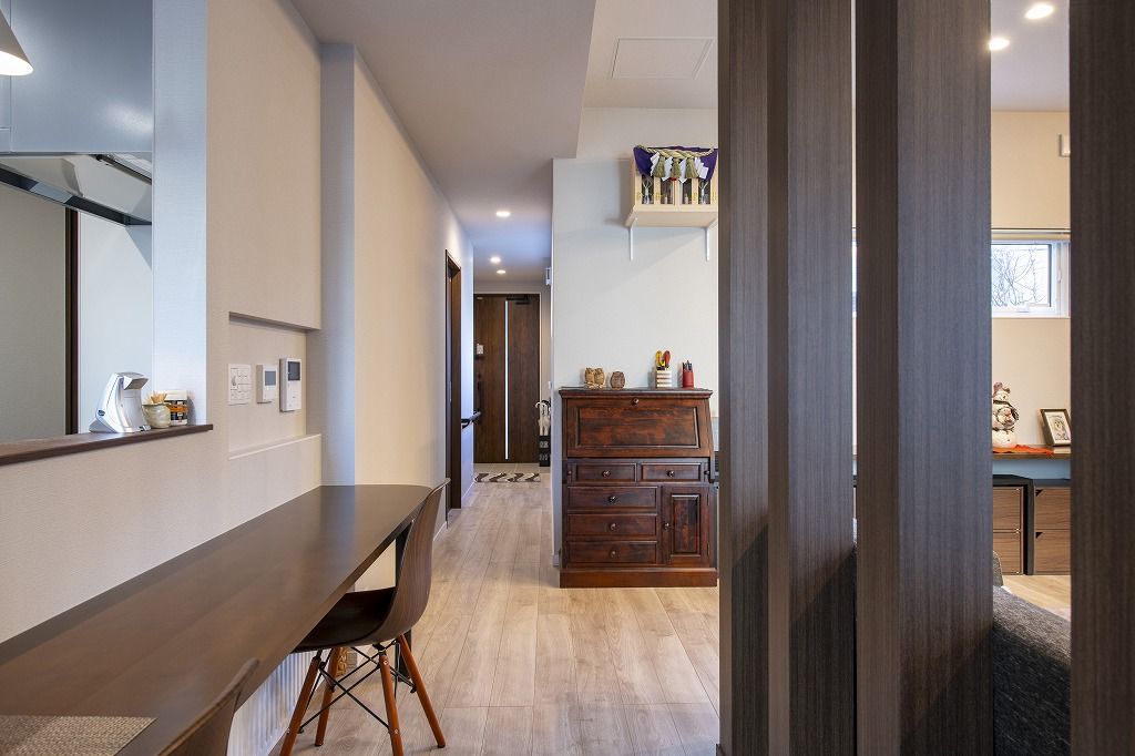 アーキテックプランニング 【2000～2499万円/間取図有/4LDK/二世帯住宅】60代での建替え、受け継いだ思いを次の世代へつなぐ住まいの建築実例画像4