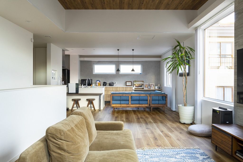 アーキテックプランニング 【2500～2999万円/間取図有/4LDK】ビーチリゾート風の注文住宅が完成、ご夫婦のこだわりが詰まった住まいの建築実例画像3