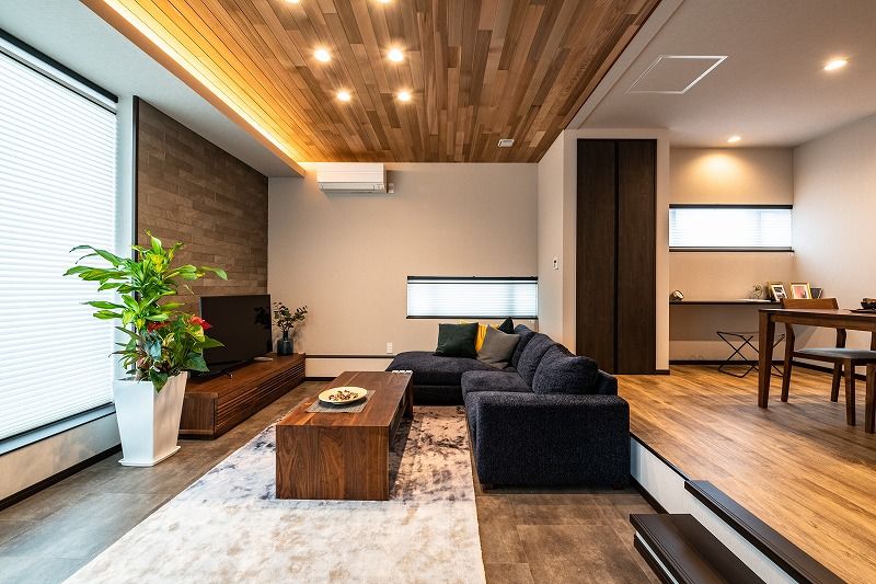 アーキテックプランニング 【福岡市/2500～2999万円/間取図有/4LDK】北海道生まれの住宅性能に関心、デザイン×性能のマイホームの建築実例画像1