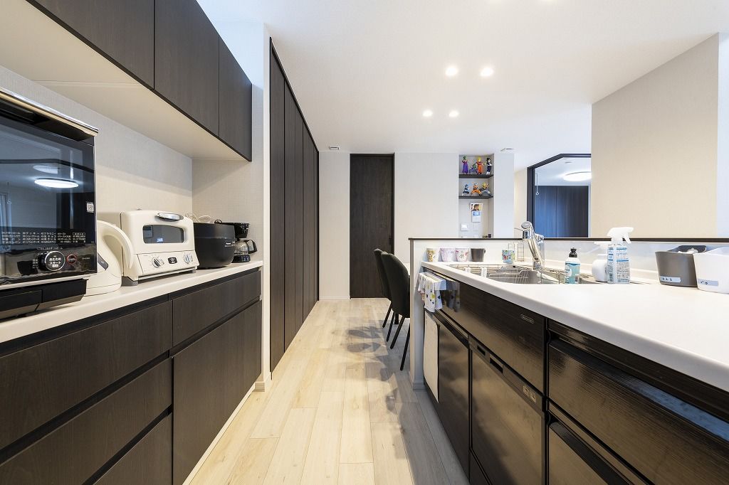 アーキテックプランニング 【3000～3499万円/間取図有/5LDK】組込車庫や大容量のリビング収納など機能も充実の高気密高断熱住宅の建築実例画像7