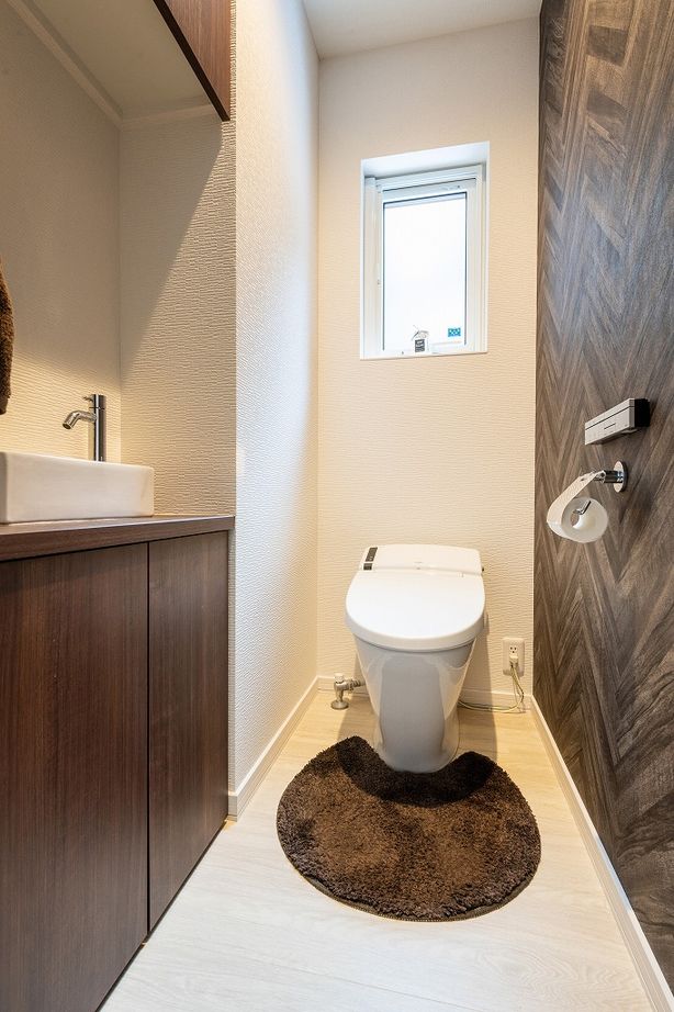 アーキテックプランニング 【2500～2999万円/間取図有/4LDK/事務所兼住宅】事務所スペースも実現した広々LDK24帖のシンプルモダンな家の建築実例画像8