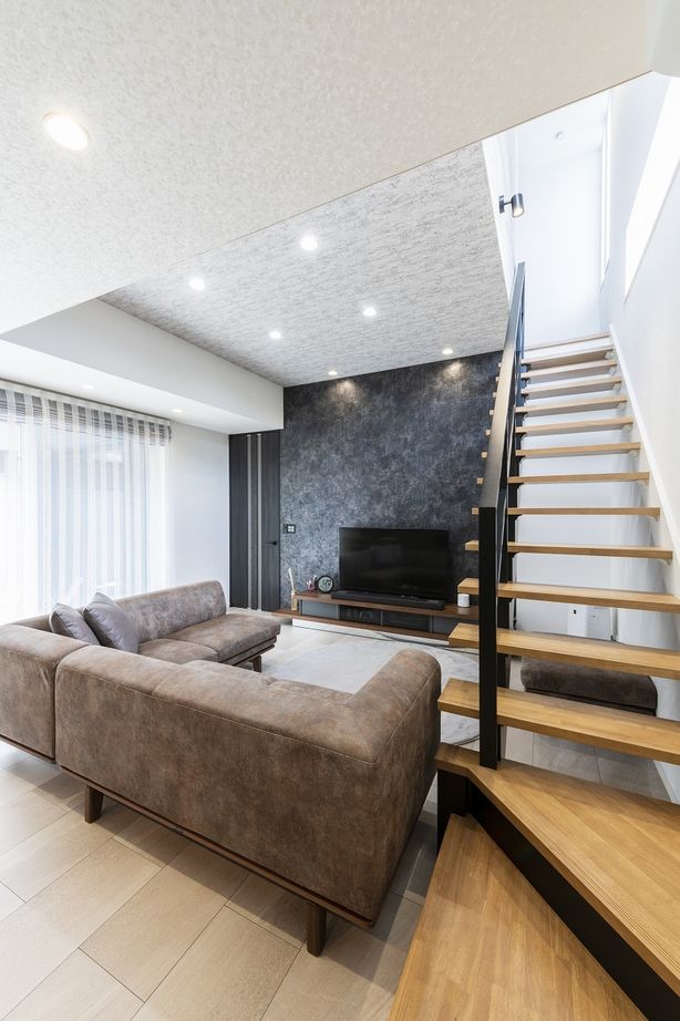 アーキテックプランニング 【2階建て/2000～2500万円/3LDK間取り図有/41.29坪】こだわりの外観やハイ天井で開放感のある家の建築実例画像9